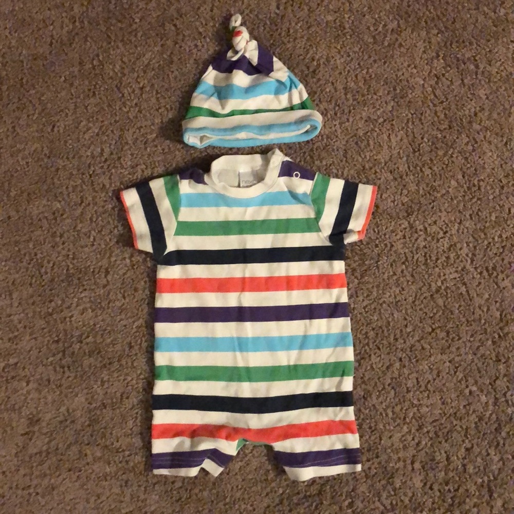2 Next Brand Boys Rompers Sets - 0-3m - Picture 5 of 8